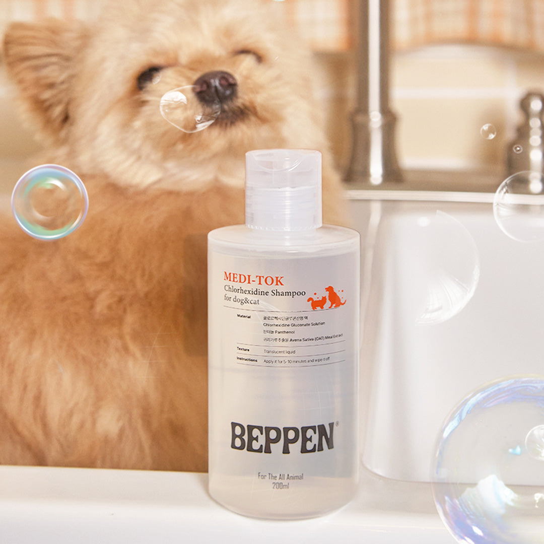 Beppen Pet Shampoo with Natural Oat (200ml)