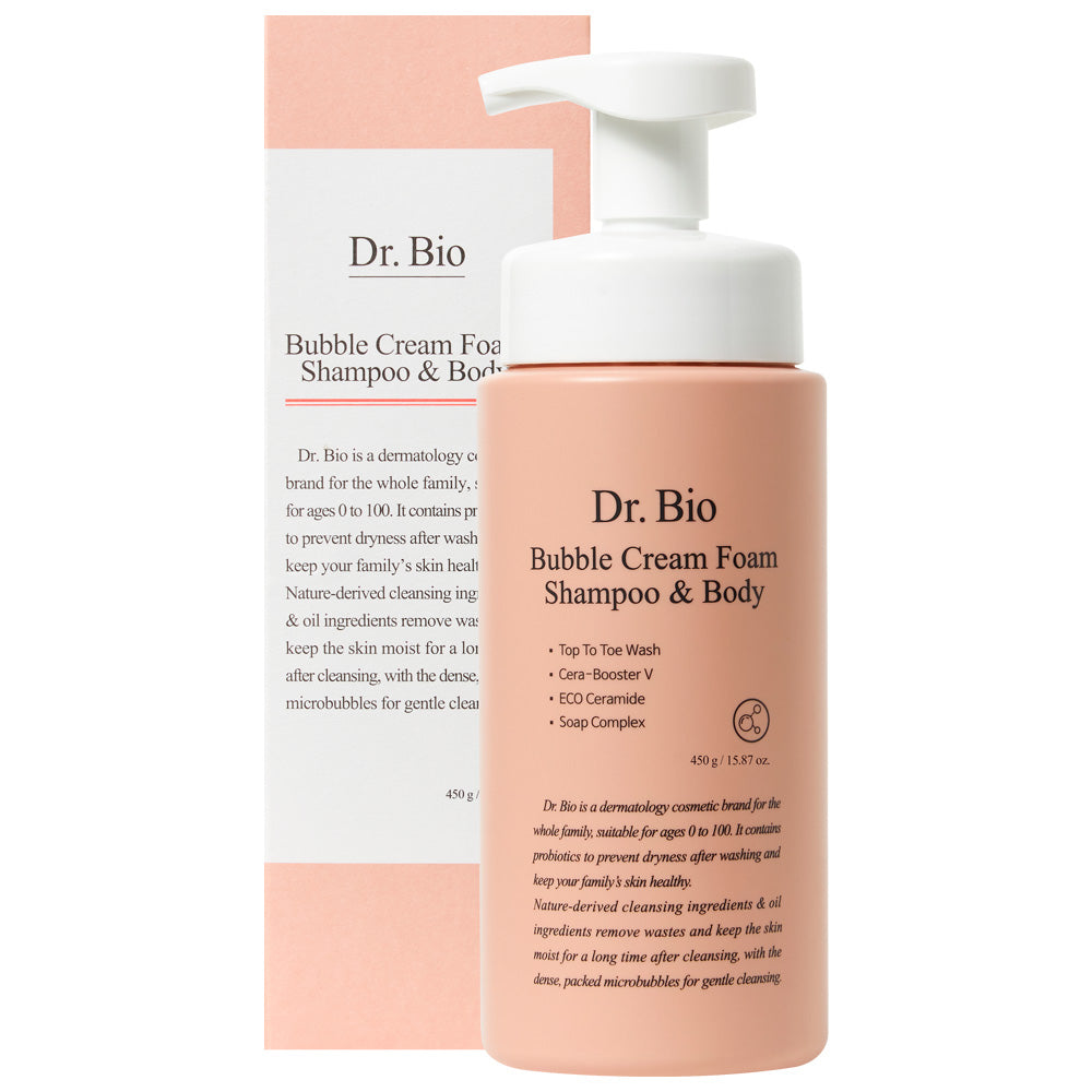 버블 크림 폼 샴푸 & 바디 450ml