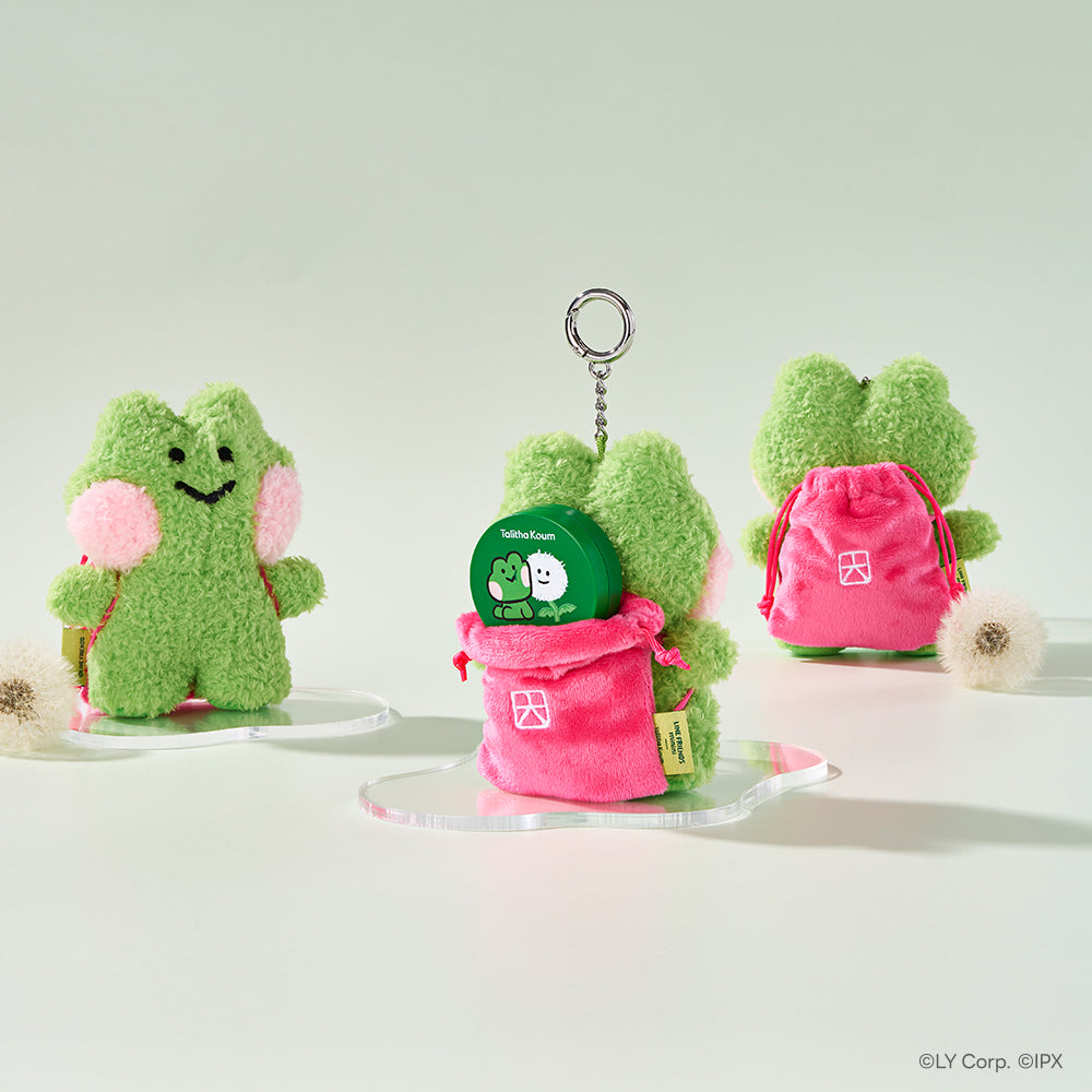 レニーニ リップキュアバーム ぬいぐるみキーチェーンセット