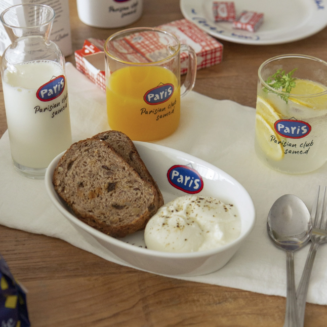 파리 딥 오벌 플레이트