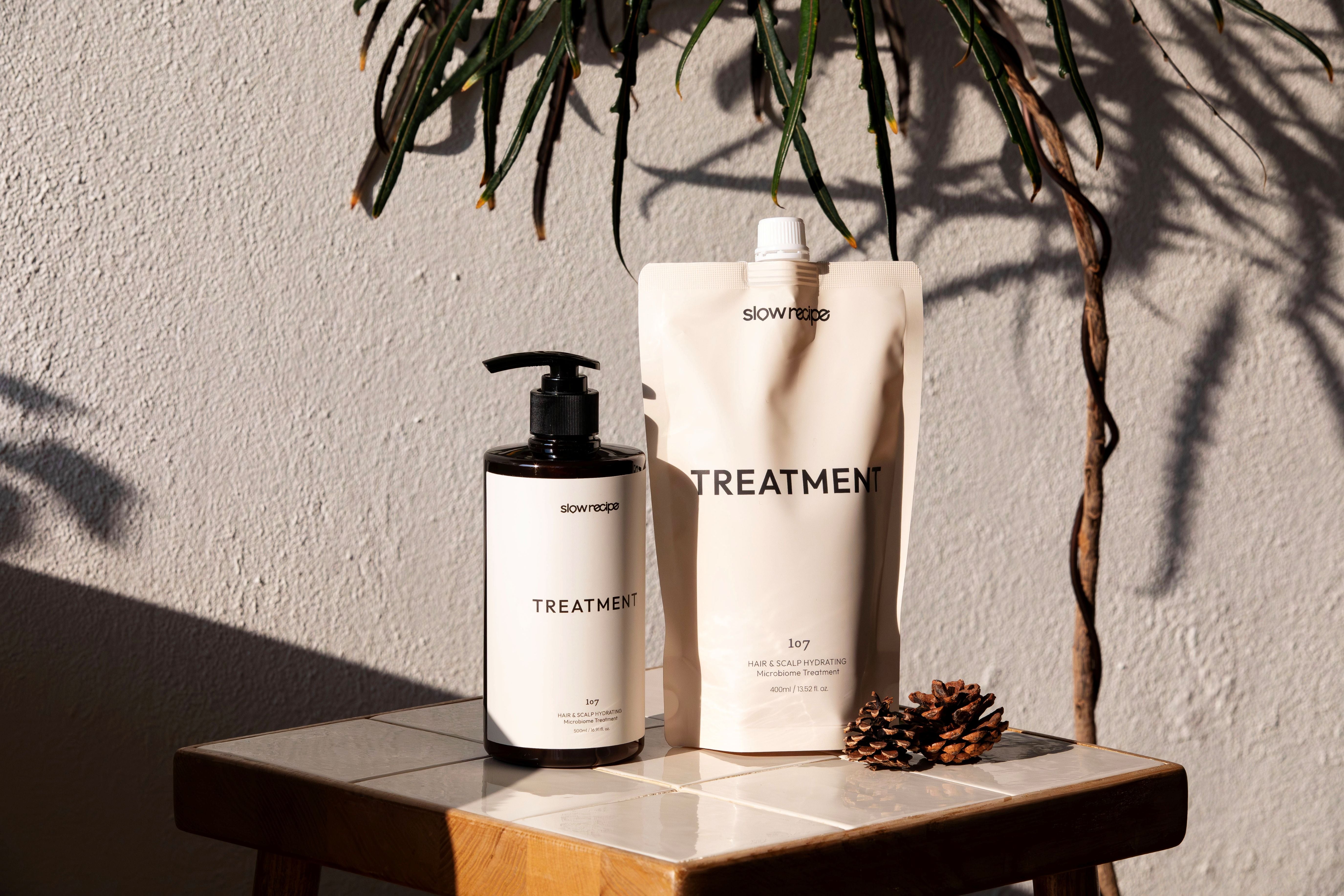 (NEW)Amenity HAIR & SCALP HYDRATING Microbiome Treatment (Bottle+Refill)
