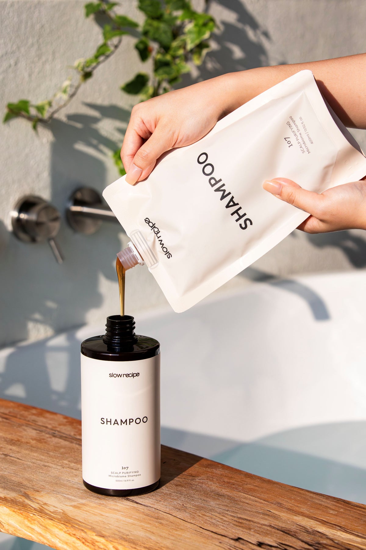 (NEW)Amenity SCALP PURIFYING Microbiome Shampoo(Bottle+Refill)