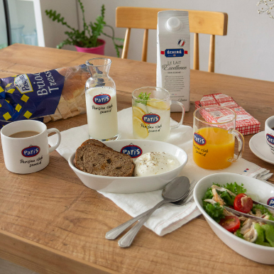 파리 딥 오벌 플레이트