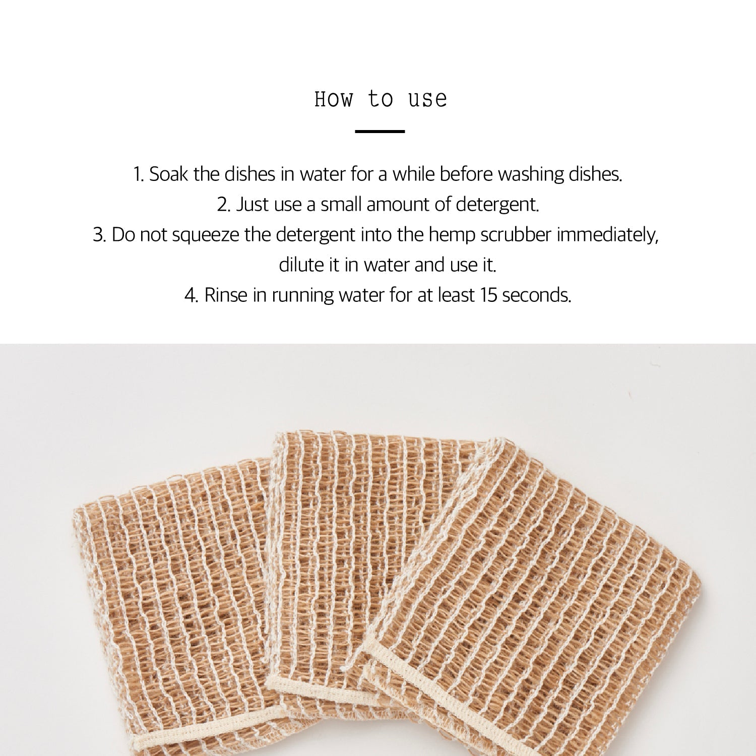 YEGOEUN Hemp Scrubber - Slowrecipe