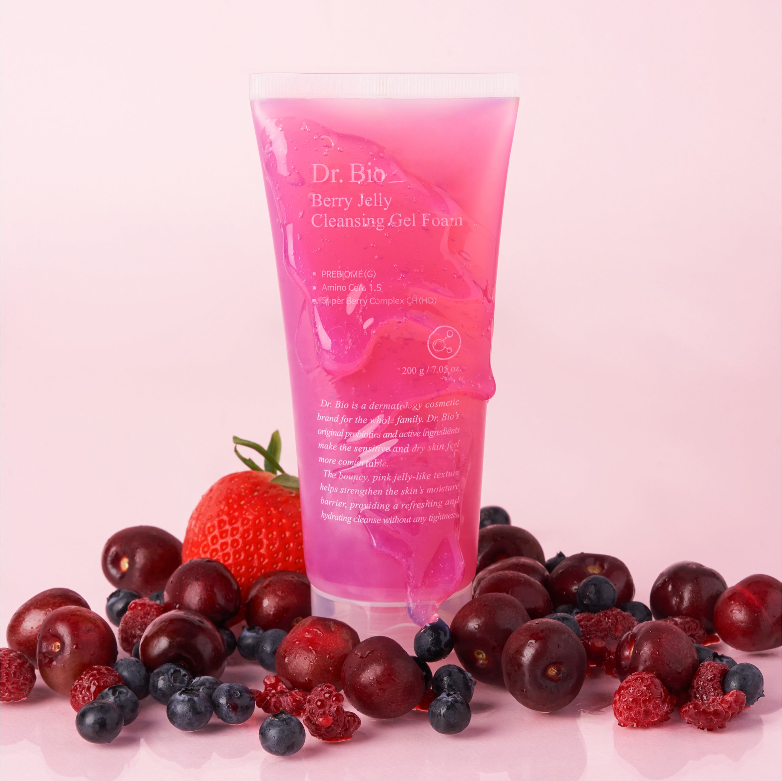 Berry Jelly Cleansing Gel Foam 200g (7.05oz)