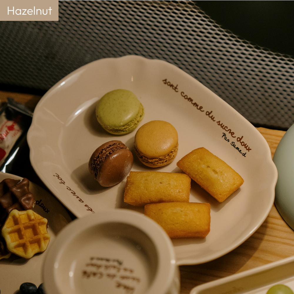 홀리데이 타원형 접시 (3가지 색상)