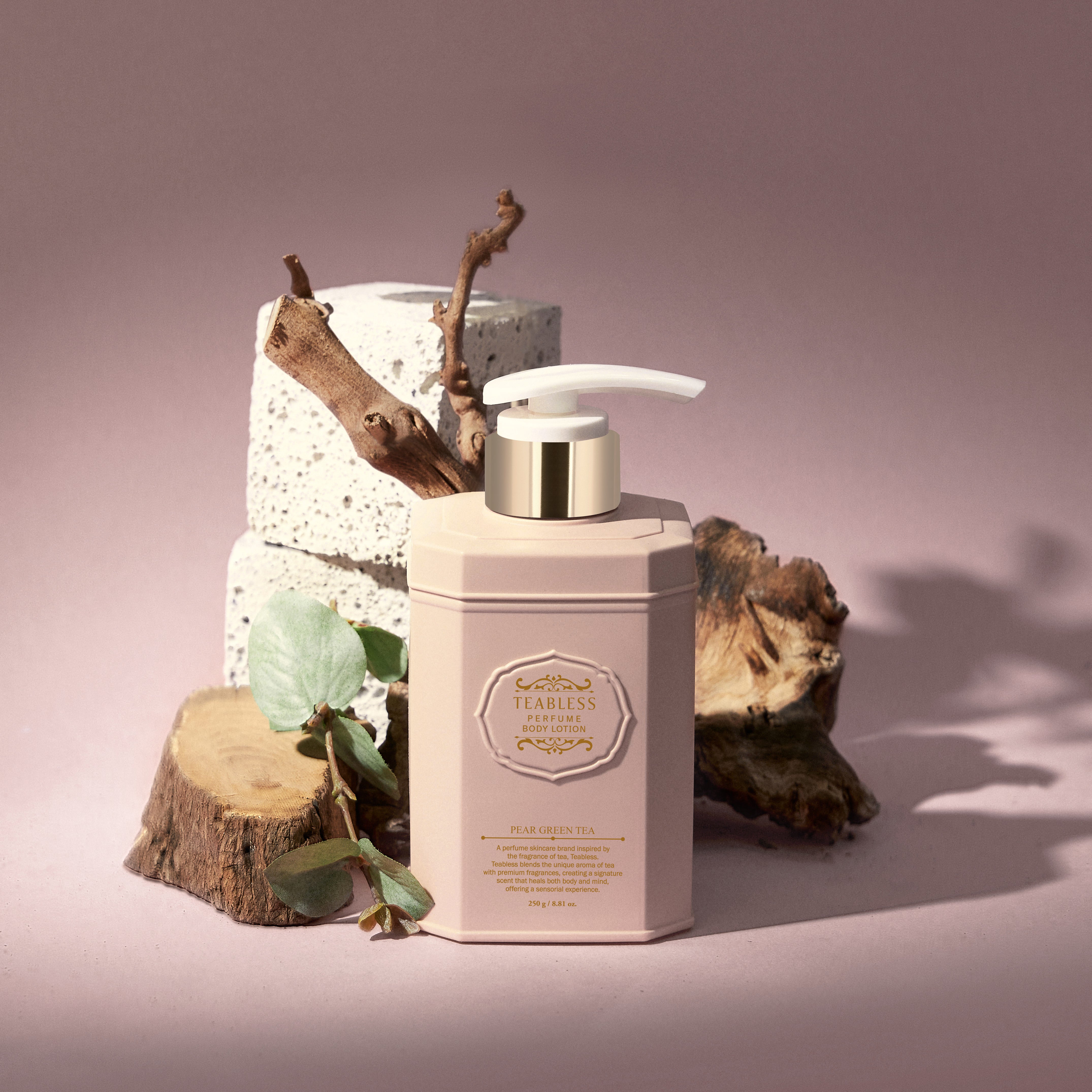 Perfume Body Lotion Pure Musk Rose Tea 250g/8.8Fl.oz.