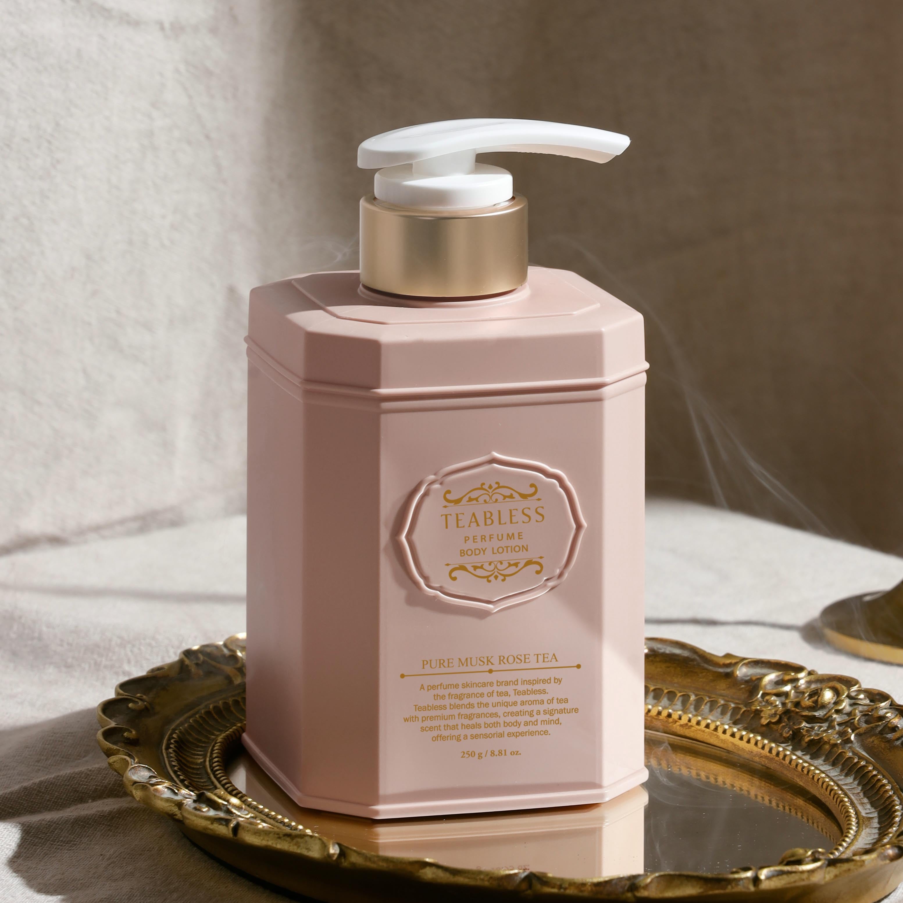Perfume Body Lotion Pure Musk Rose Tea 250g/8.8Fl.oz.
