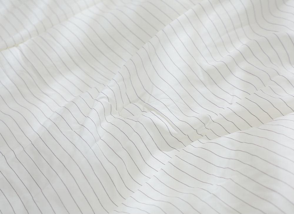 ふわふわ柔らかな豆腐モダール無地枕カバー(ストライプ/50×70cm)