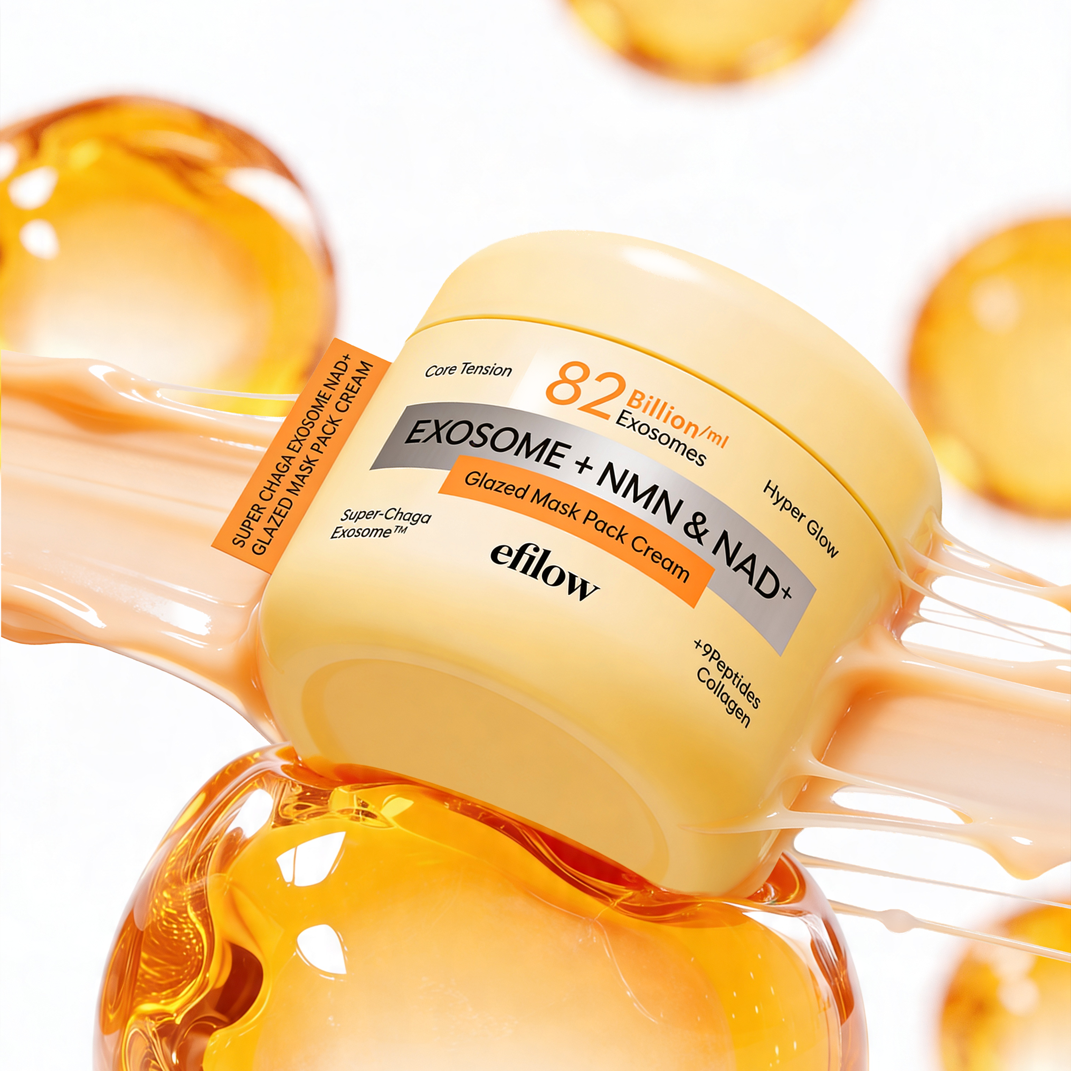 Super Chaga Exosome NAD+ Glazed Mask Pack Cream 50ml