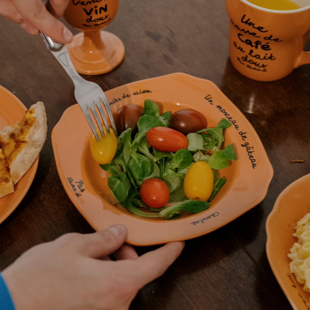 홀리데이 스퀘어 딥 플레이트 (2가지 색상)