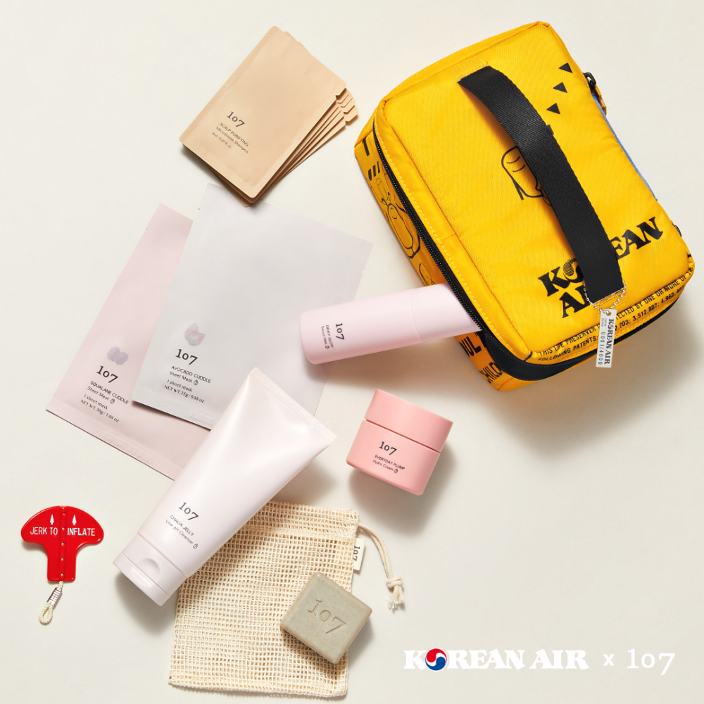 [Limited-edition] 107 x KoreanAir Upcycling pouch