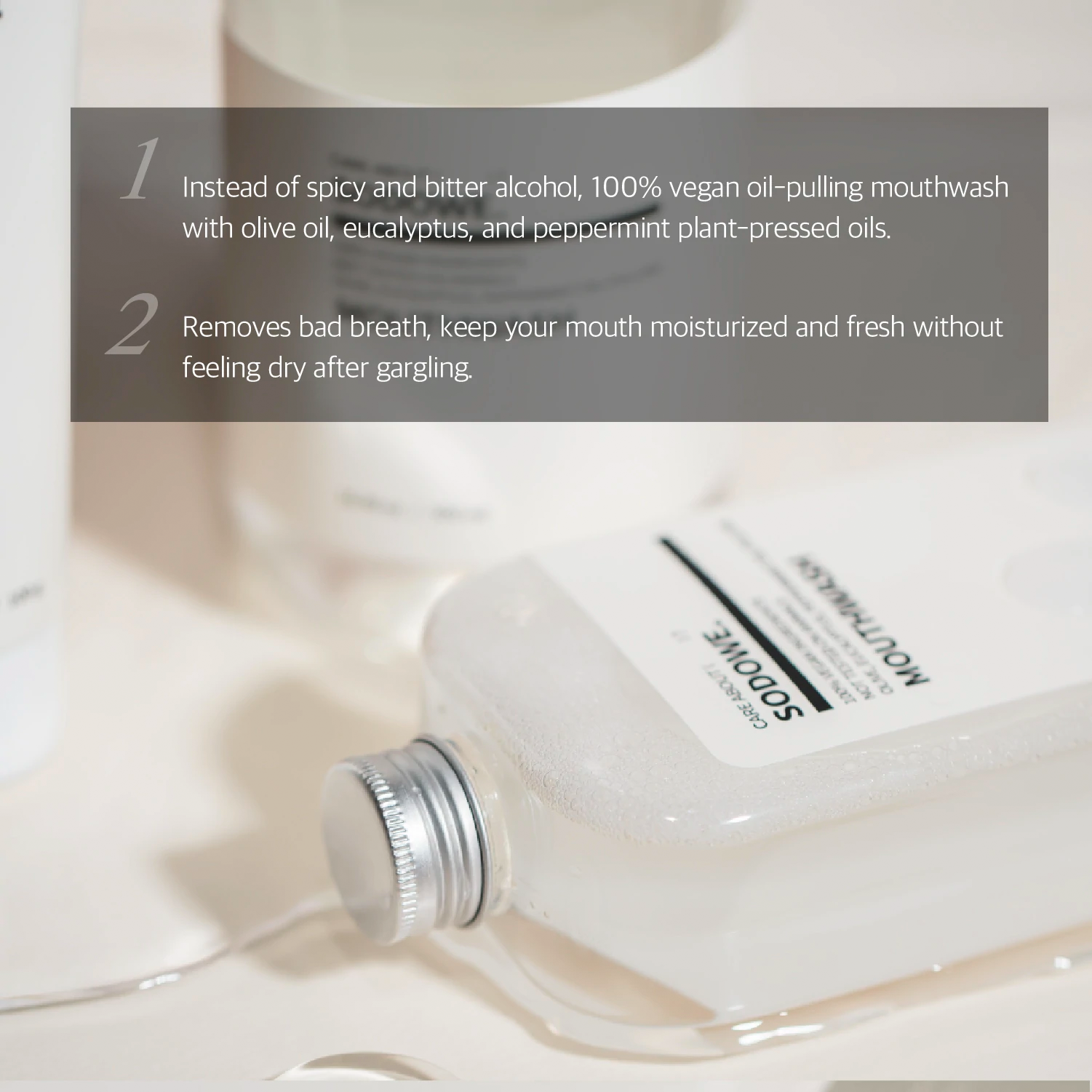 SODOWE. Vegan Oil-Pulling Mouthwash - Slowrecipe