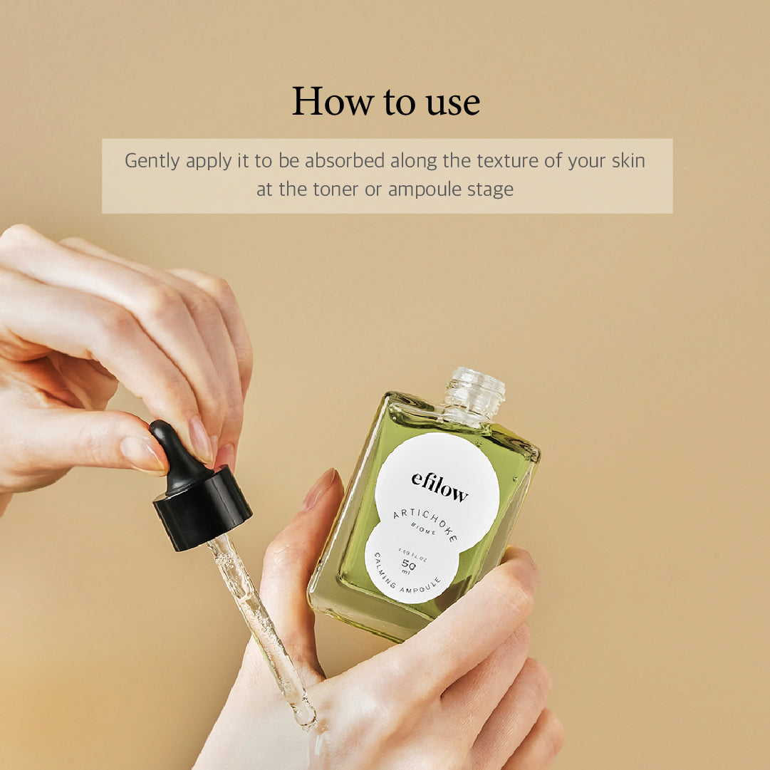 efilow Artichoke biome calming ampoule - Slowrecipe