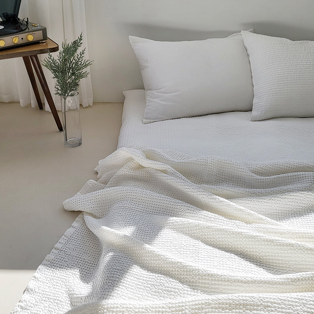 Waffle Modal Blanket (4colors)