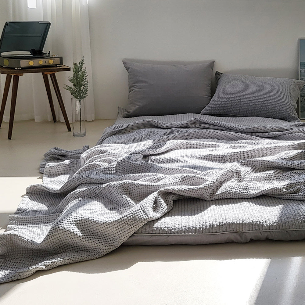 Waffle Modal Blanket (4colors)