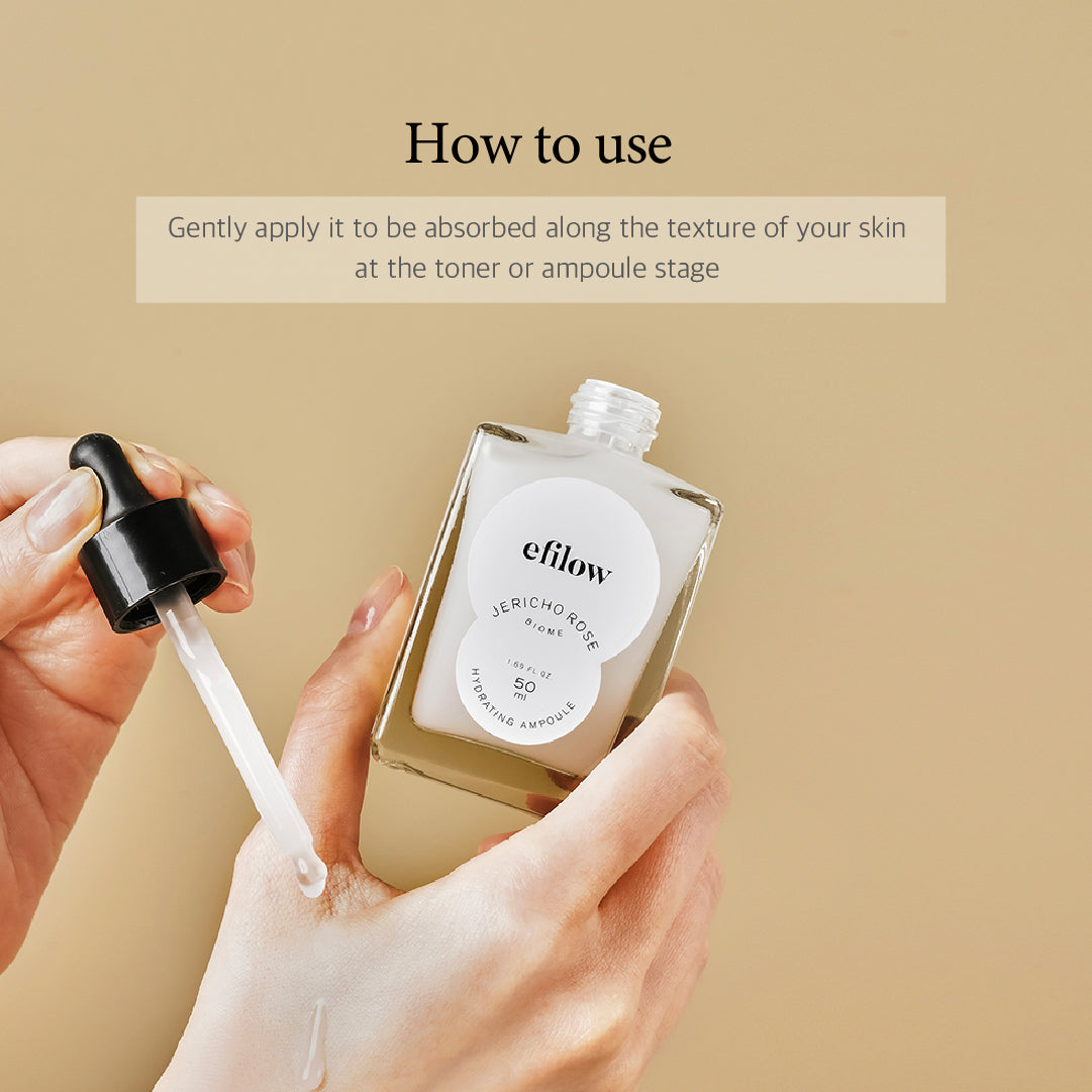 efilow Jericho rose biome hydrating ampoule - Slowrecipe
