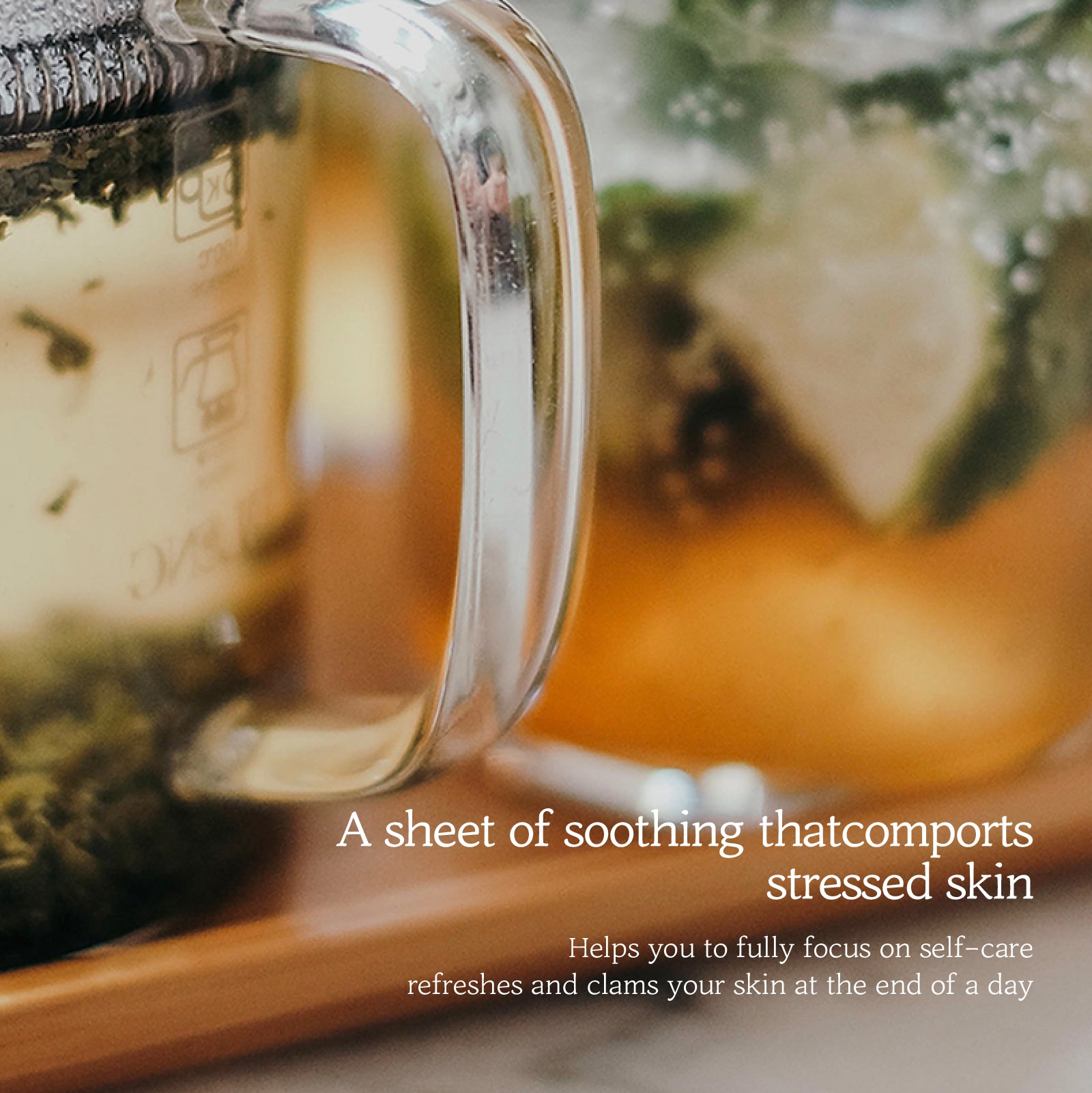 efilow Hydrating Teaism Sheet Mask - Slowrecipe