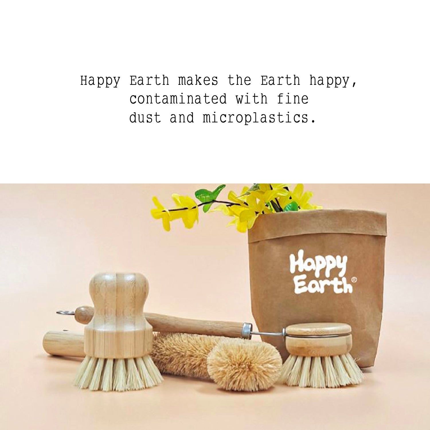 Happyearth Multipurpose brush - Slowrecipe