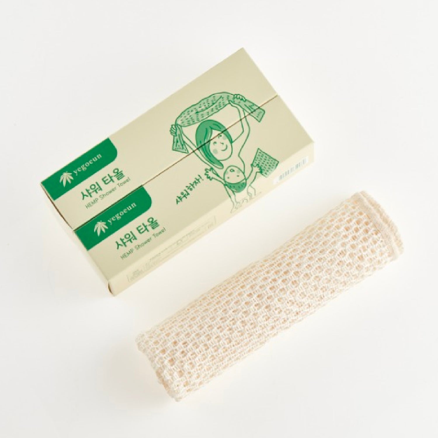 YEGOEUN Hemp Shower Towel - Slowrecipe