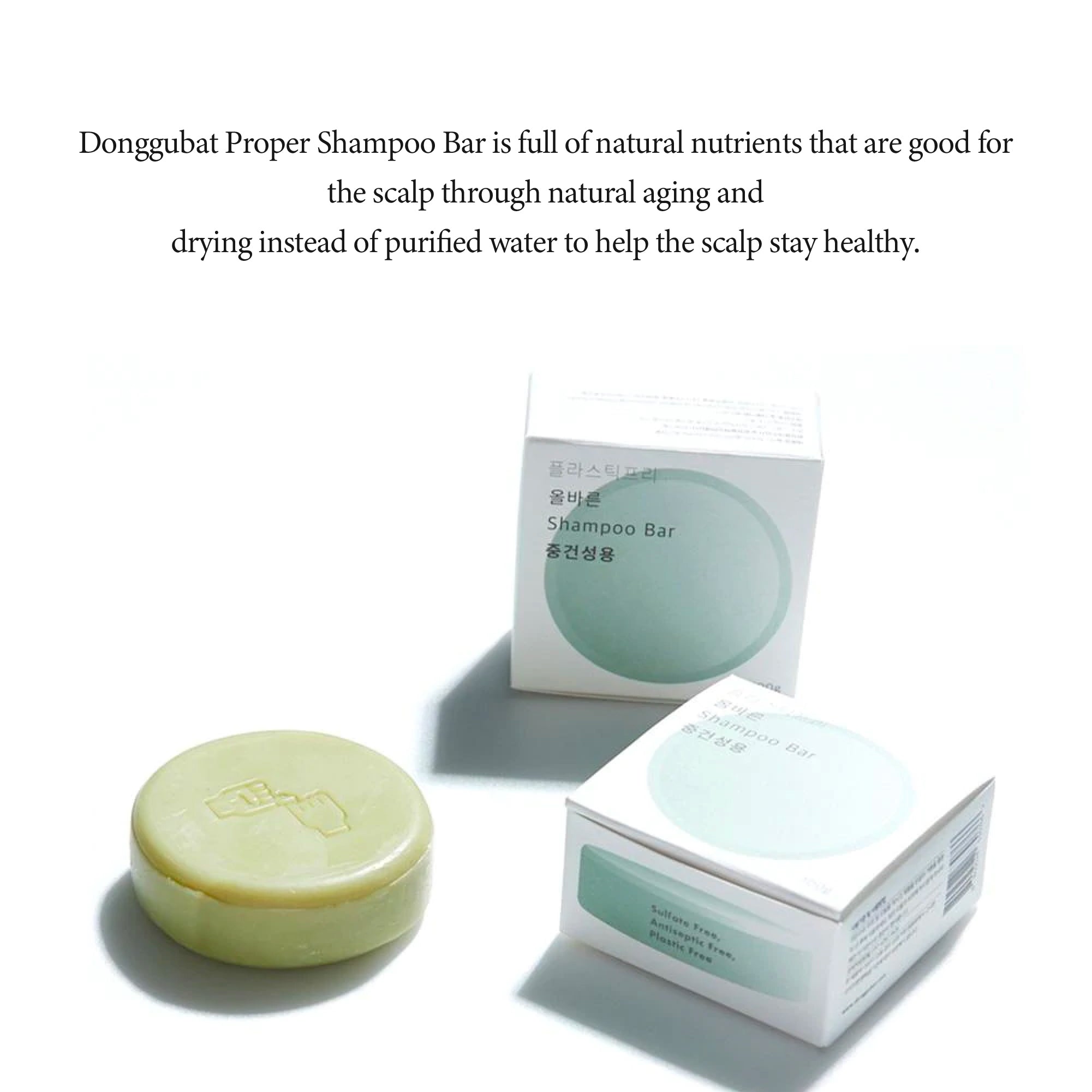 Donggubat The RIGHT Shampoo Bar for Mid-dry Scalp - Slowrecipe