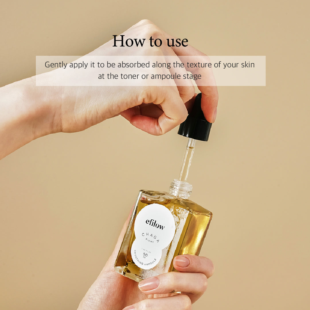 efilow Chaga mushroom biome smoothing ampoule - Slowrecipe