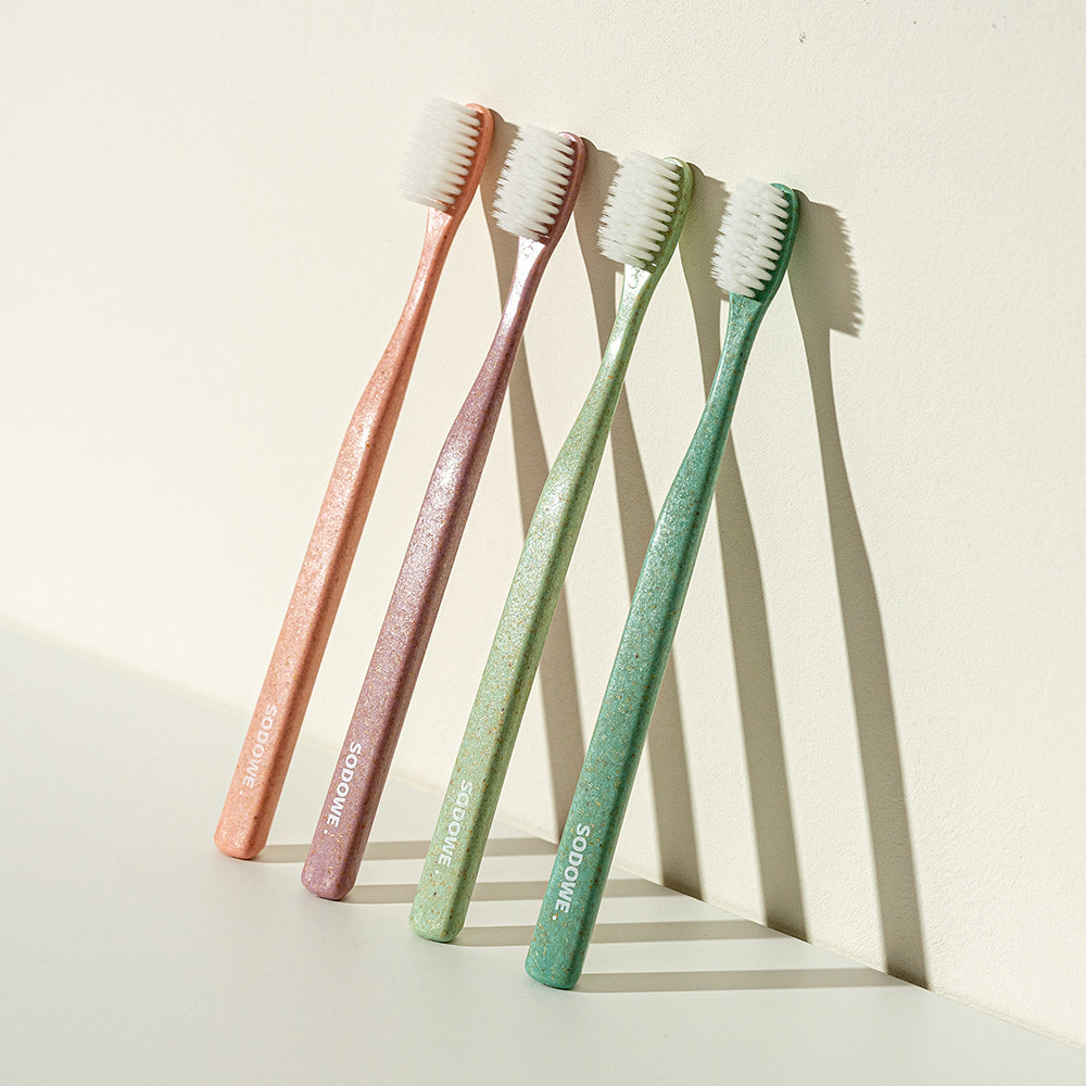 SODOWE. Woodchip Toothbrush Set - Slowrecipe