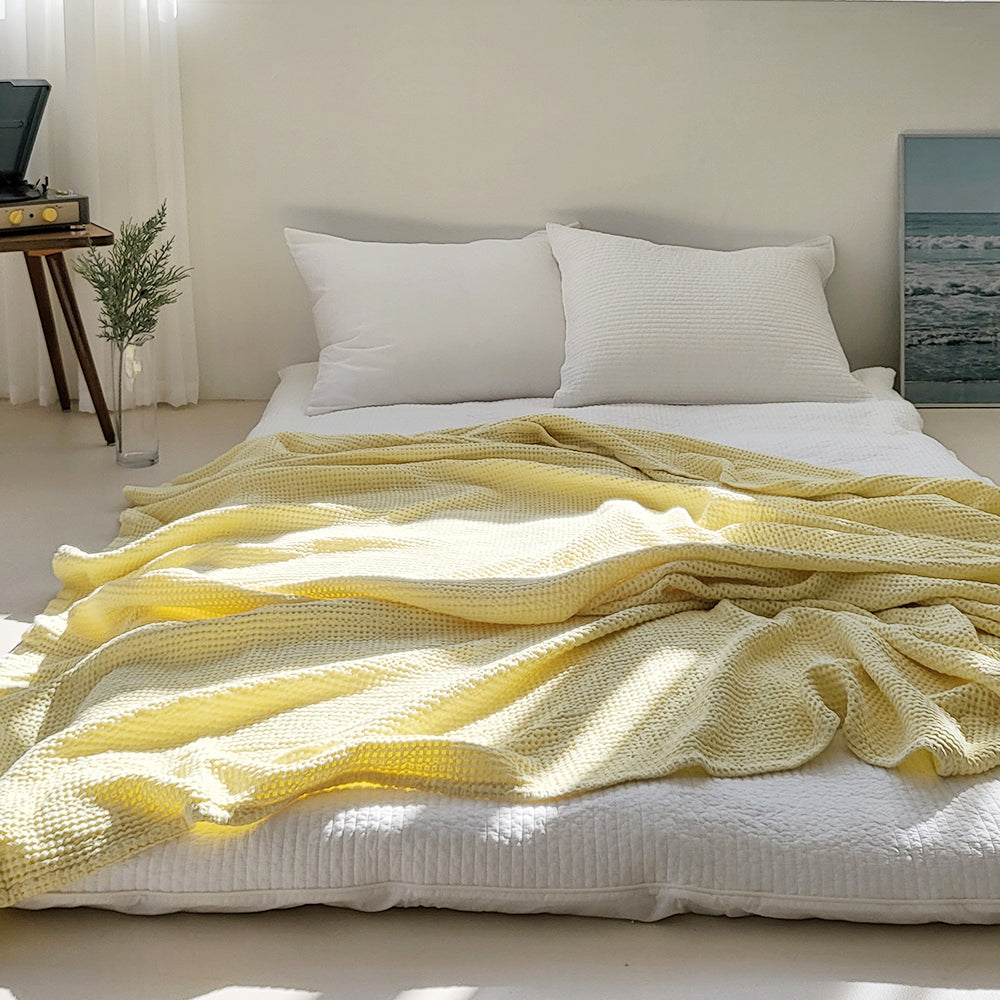 Waffle Modal Blanket (4colors)