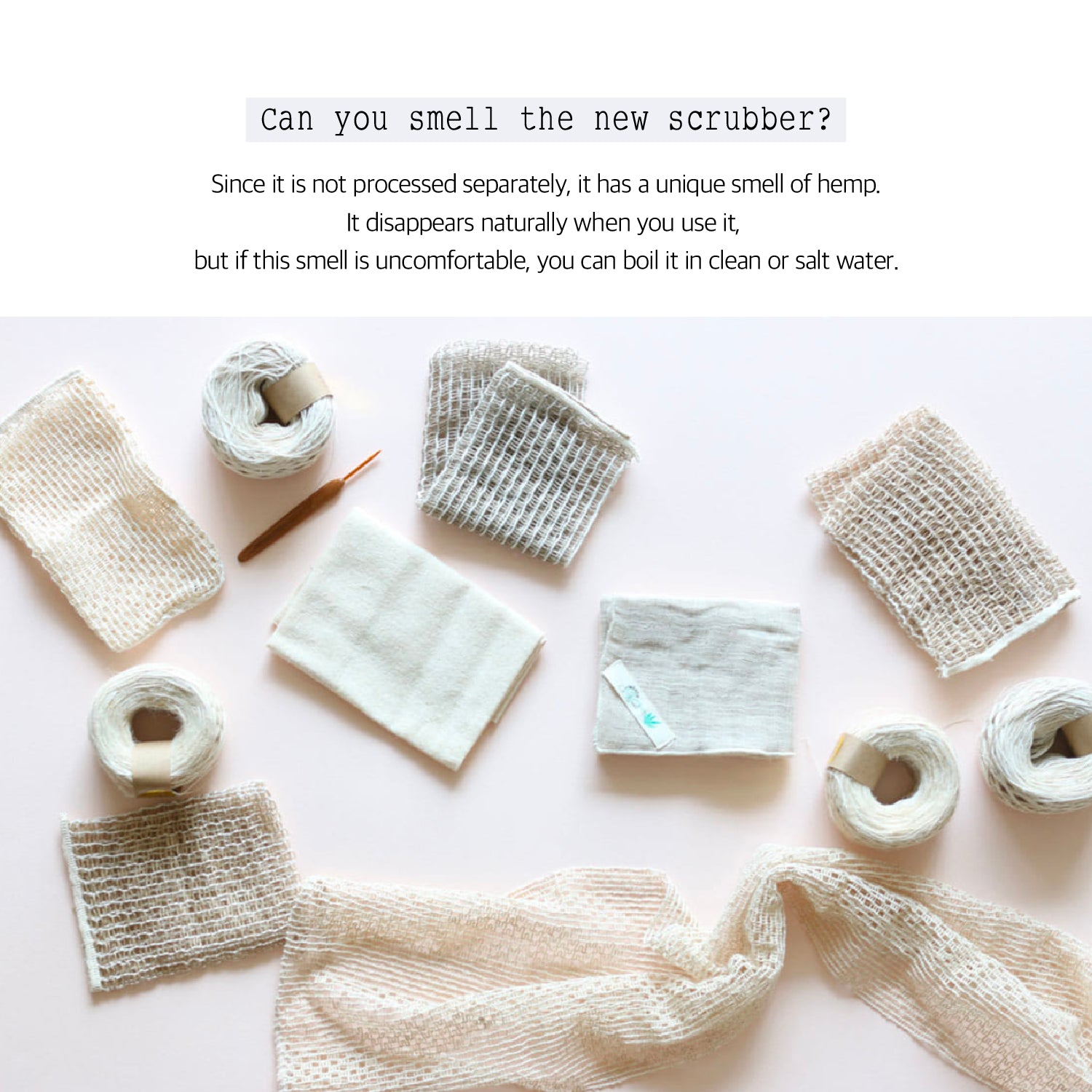 YEGOEUN Hemp Scrubber - Slowrecipe
