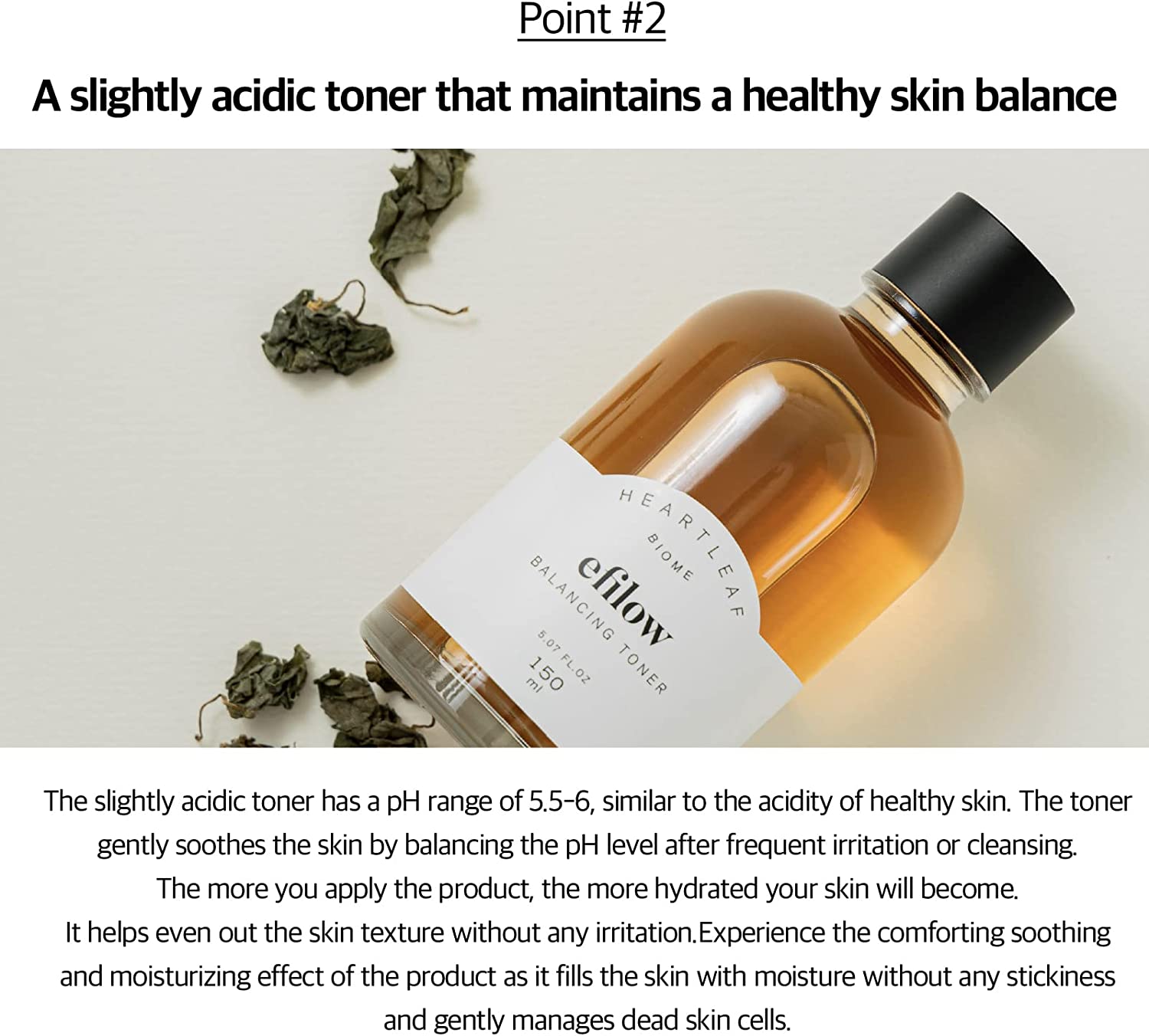 efilow Heartleaf Biome Balancing Toner - Slowrecipe