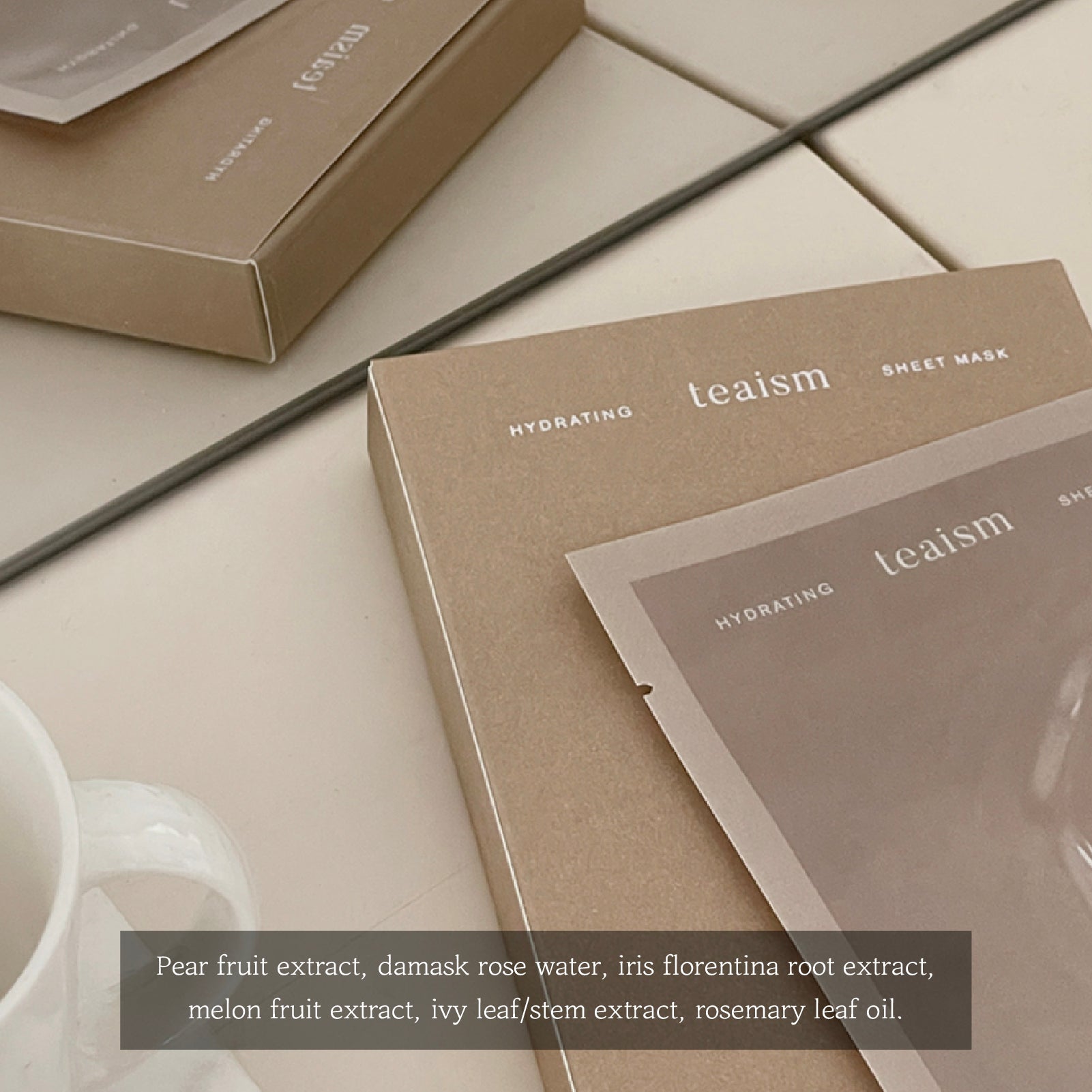 efilow Hydrating Teaism Sheet Mask - Slowrecipe