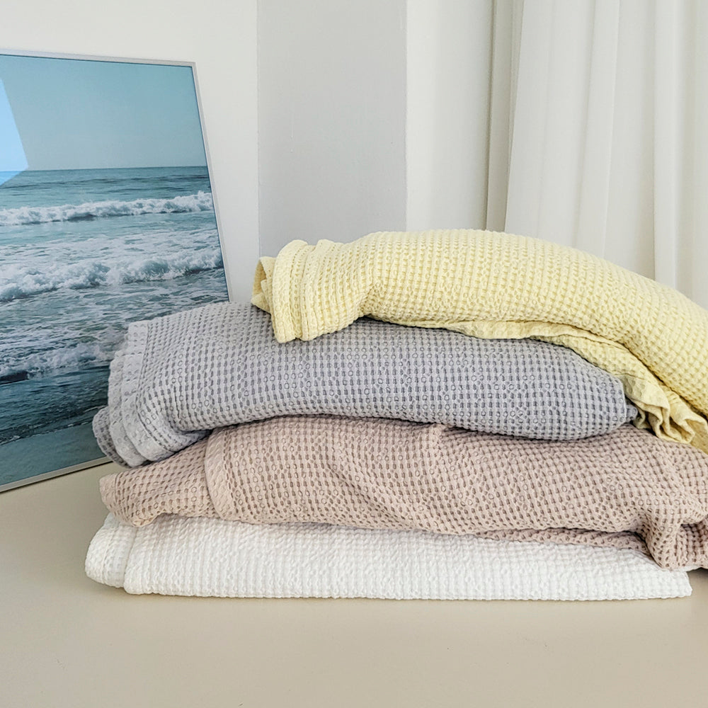 Waffle Modal Blanket (4colors)