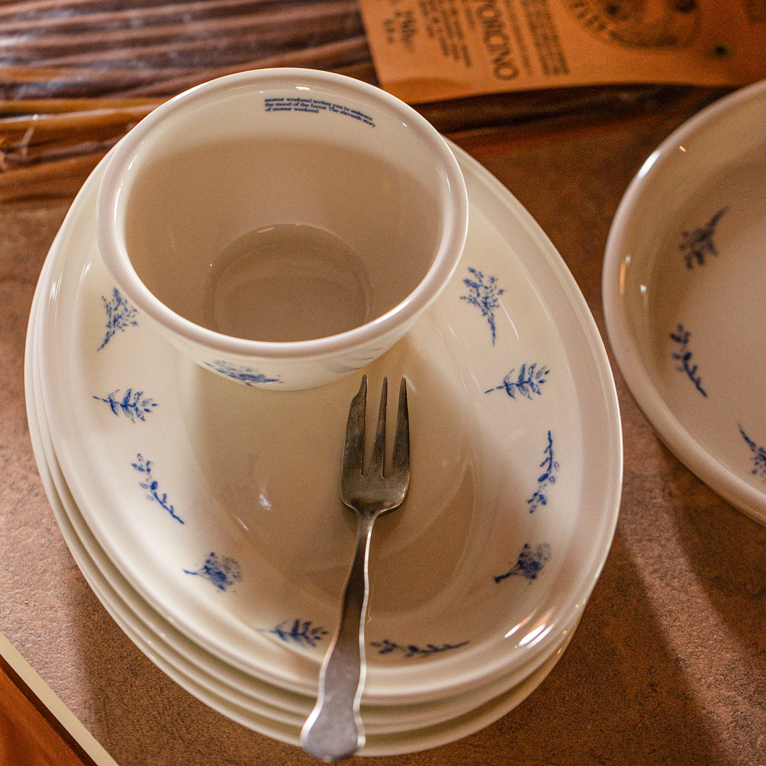 [ weekend 11 ] Forest oval plate L