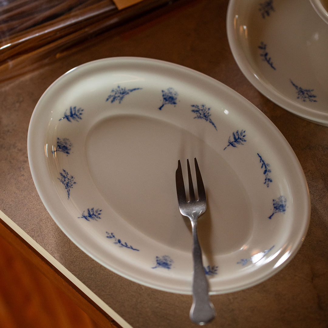 [ weekend 11 ] Forest oval plate L