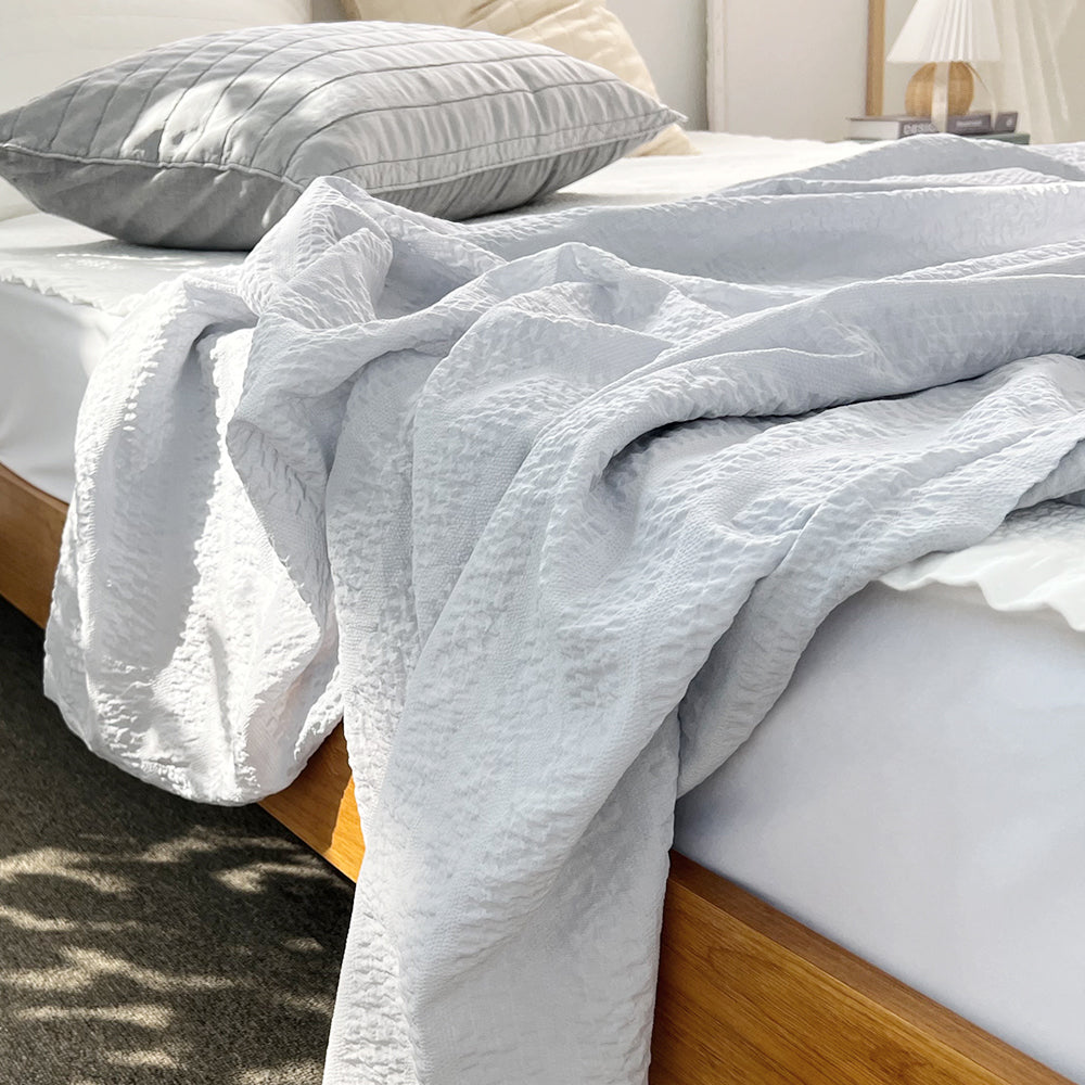 Bamboo Airy Linen Summer Blanket ( 3 colors )