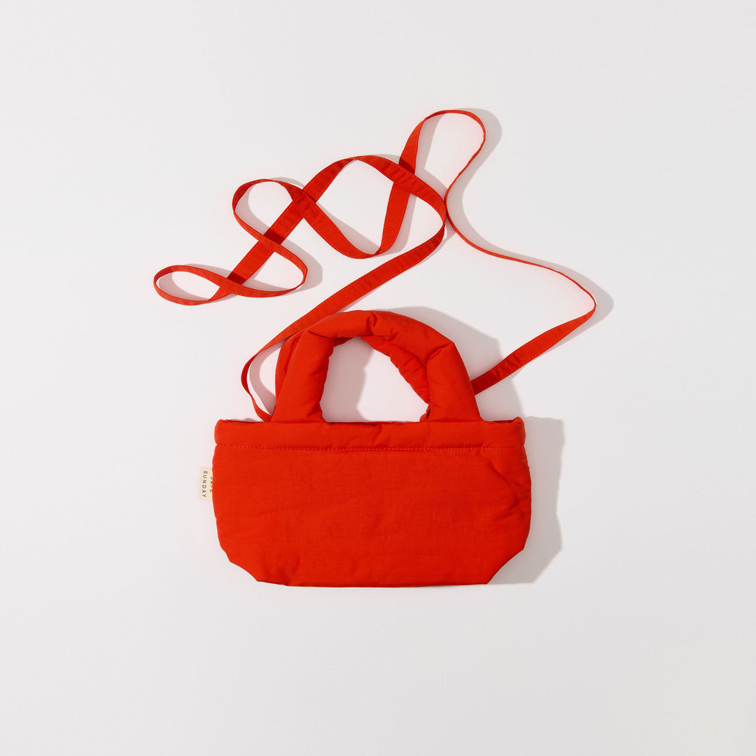 Upcycled 2-Way Puffer Tote Bag