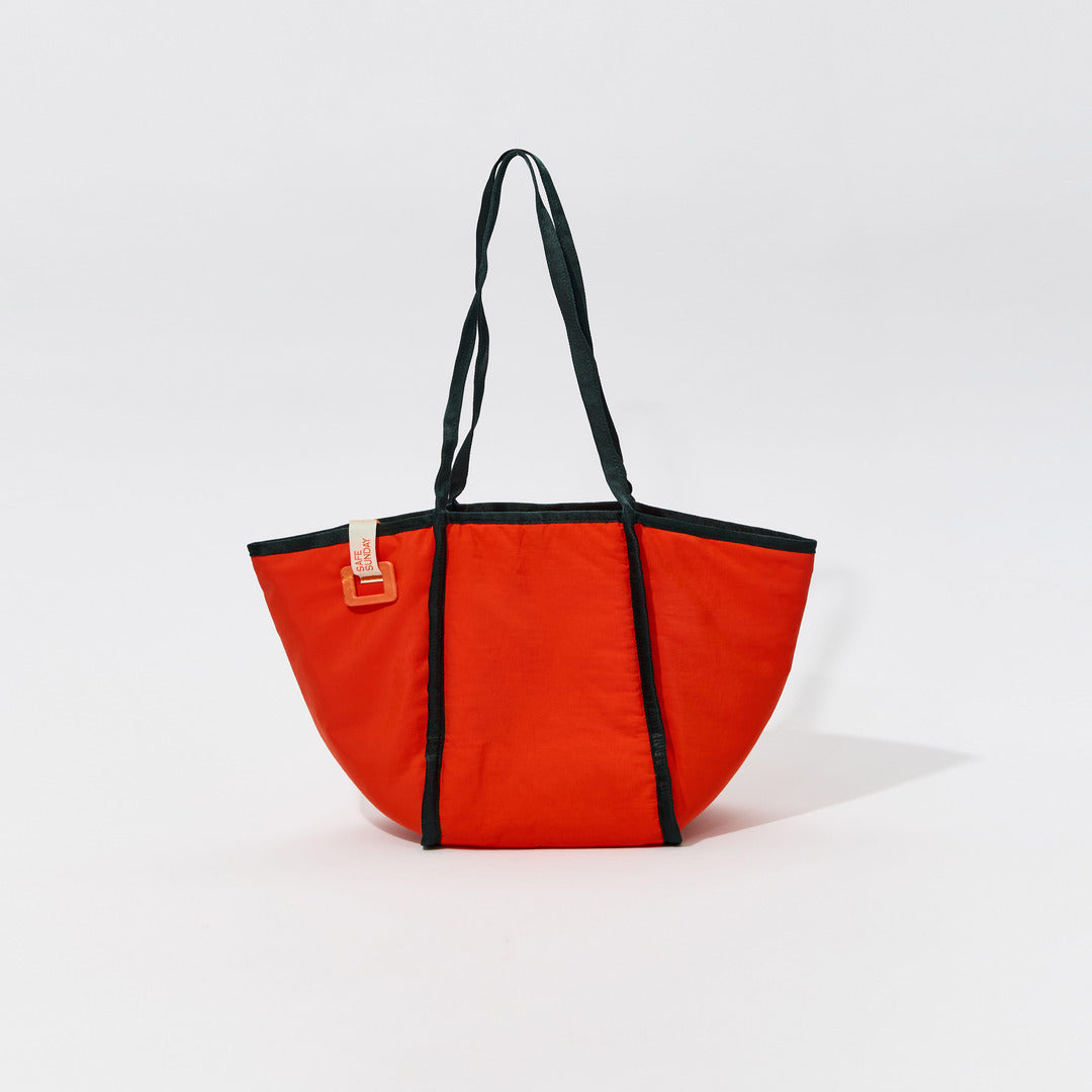 Upcycled Puffer Strap Shoulder Bag
