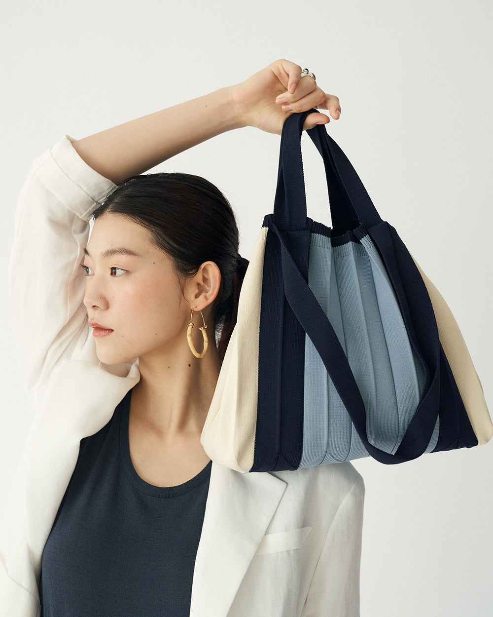Span nylon - 2way grocery shopper bag -｜SLOW – スロウ 公式