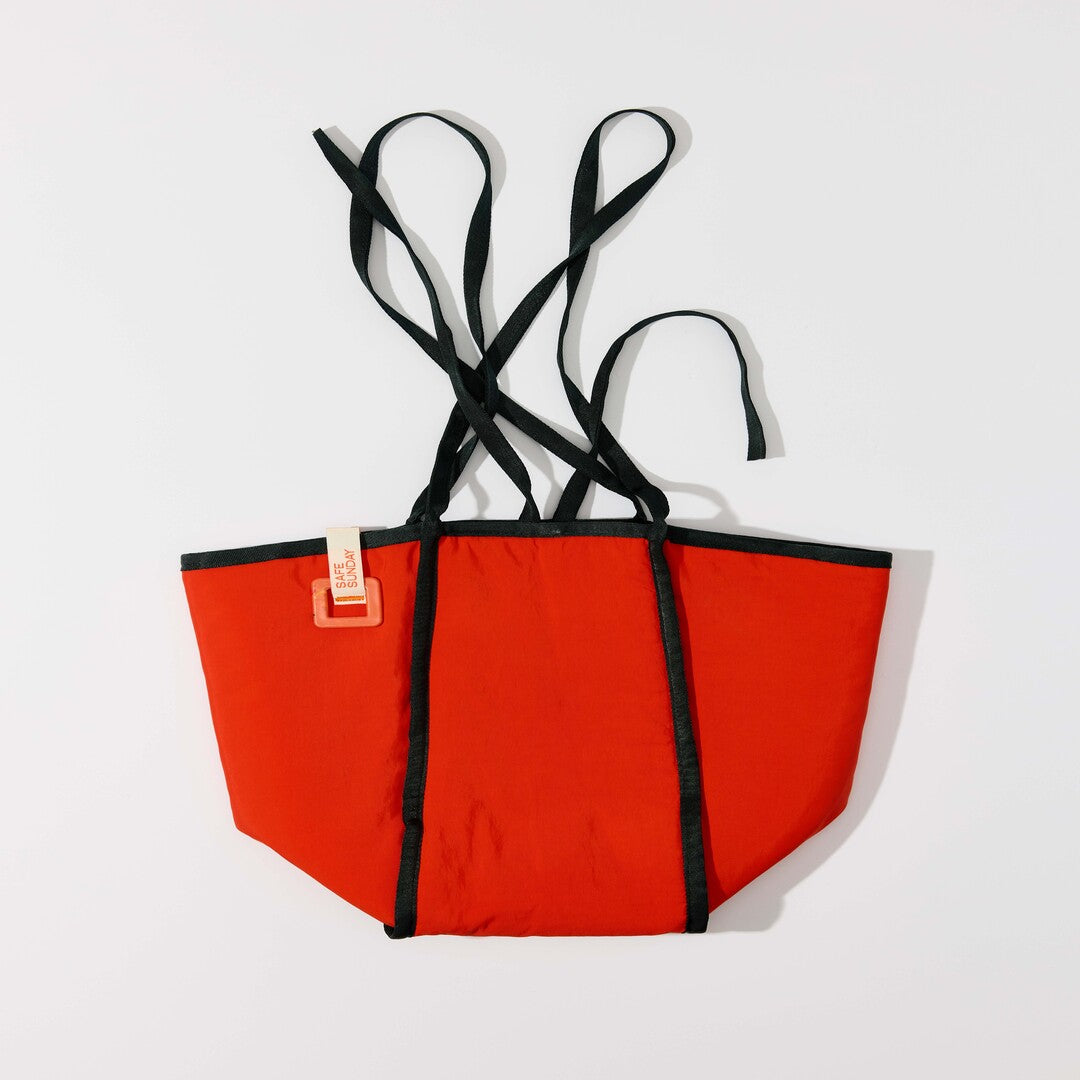 Upcycled Puffer Strap Shoulder Bag