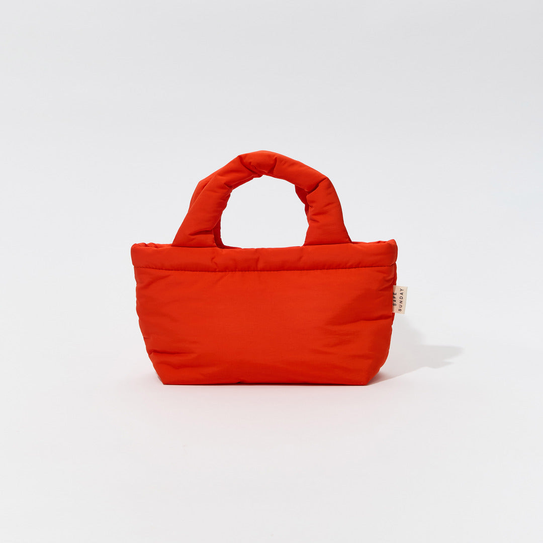 Upcycled 2-Way Puffer Tote Bag