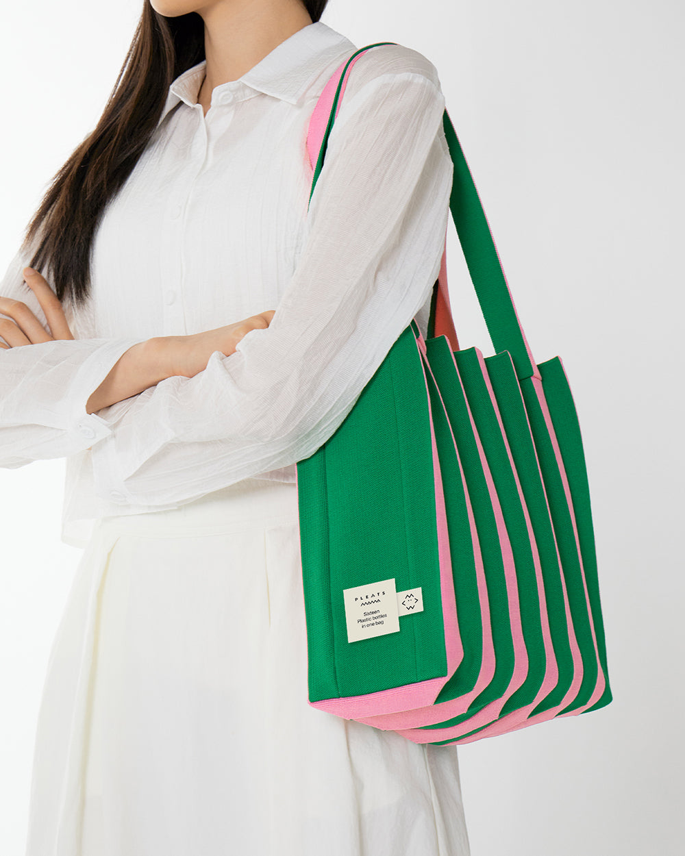 2WAY SHOPPER BAG_STRIPE