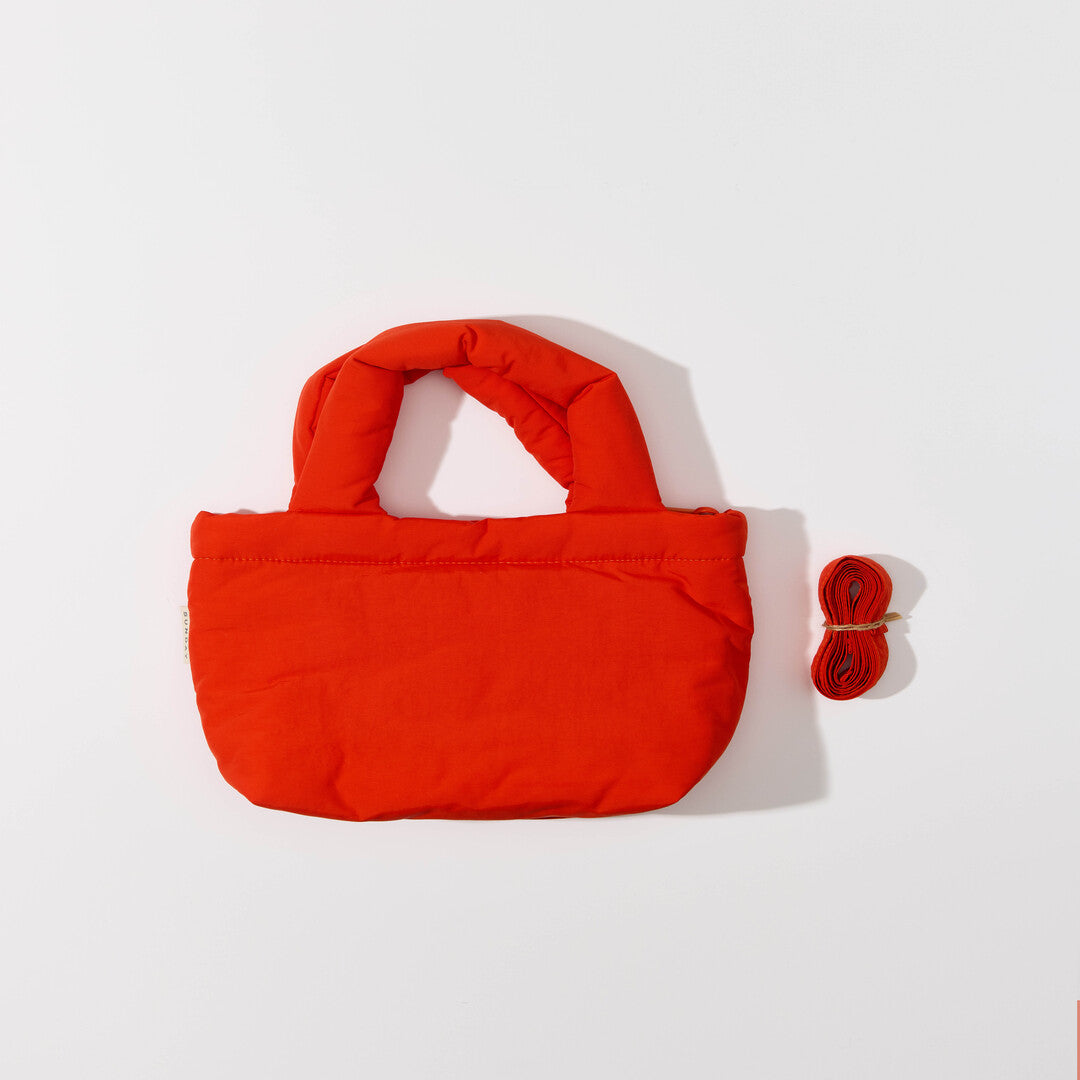 Upcycled 2-Way Puffer Tote Bag