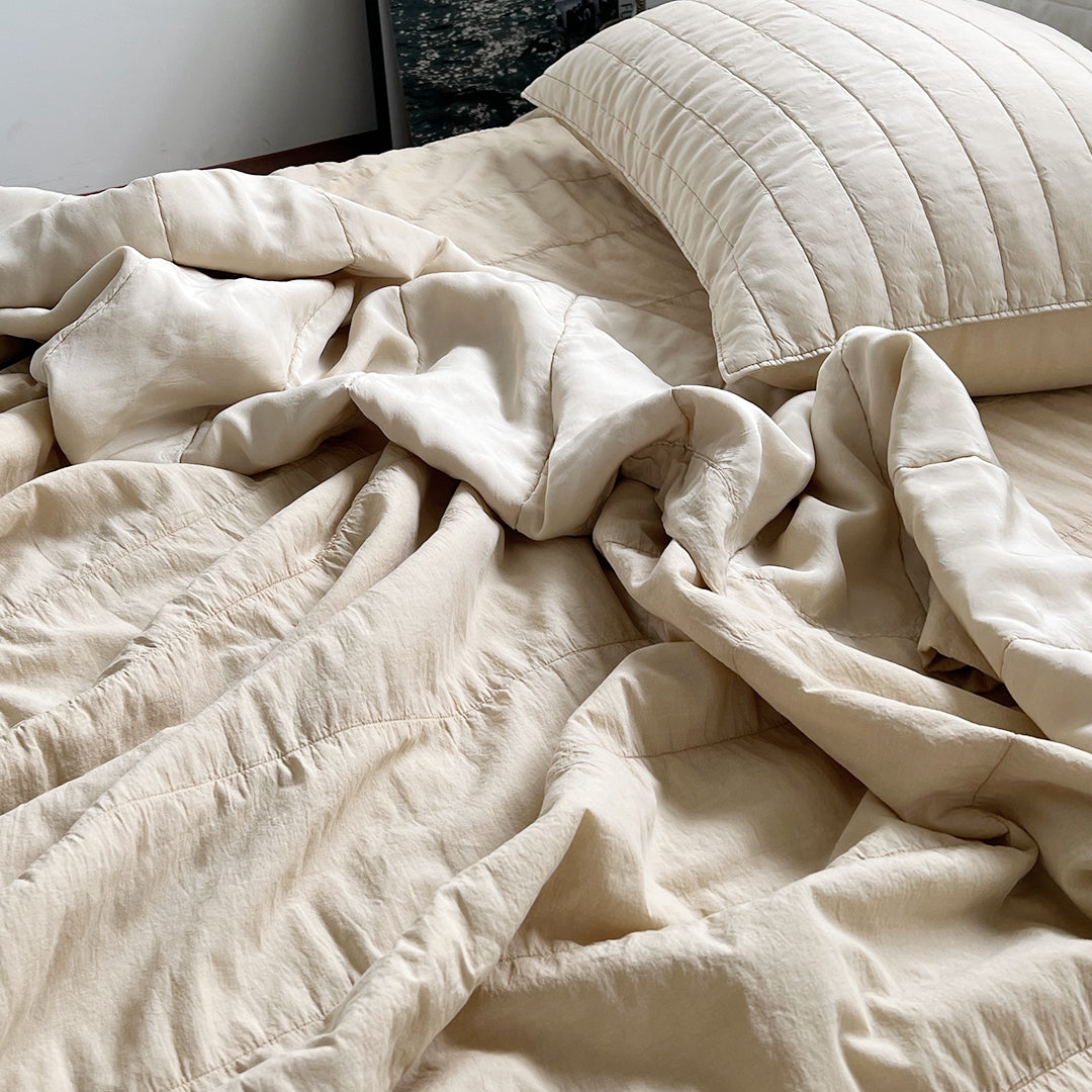 Shivering Airy Linen Blanket (7colors)