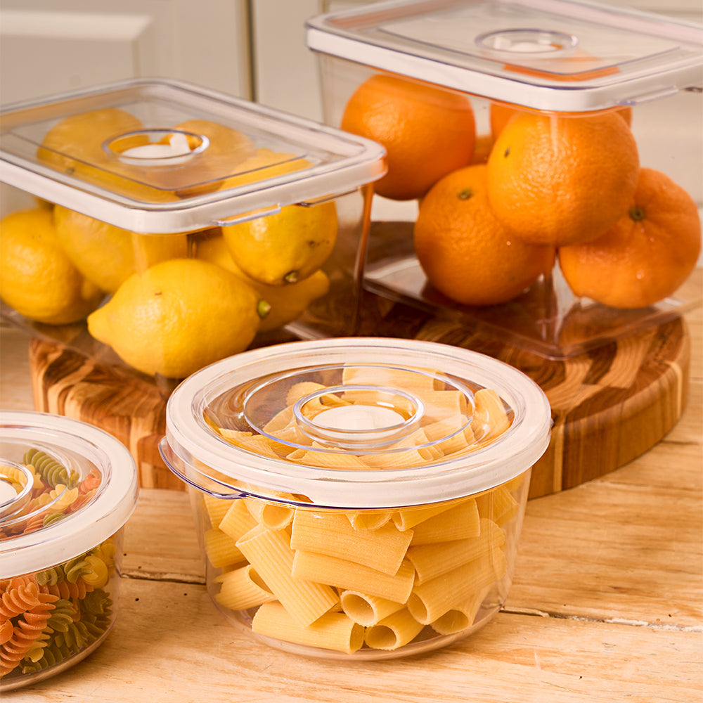 HULOCK Round Vacuum-Sealed Container (Size 1~4)