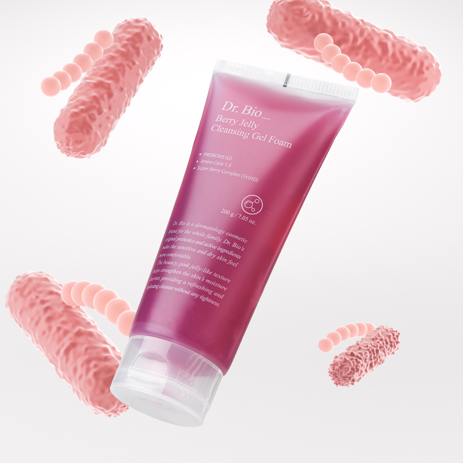 Berry Jelly Cleansing Gel Foam 200g (7.05oz)