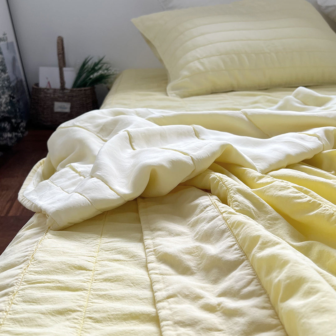 Shivering Airy Linen Blanket (7colors)