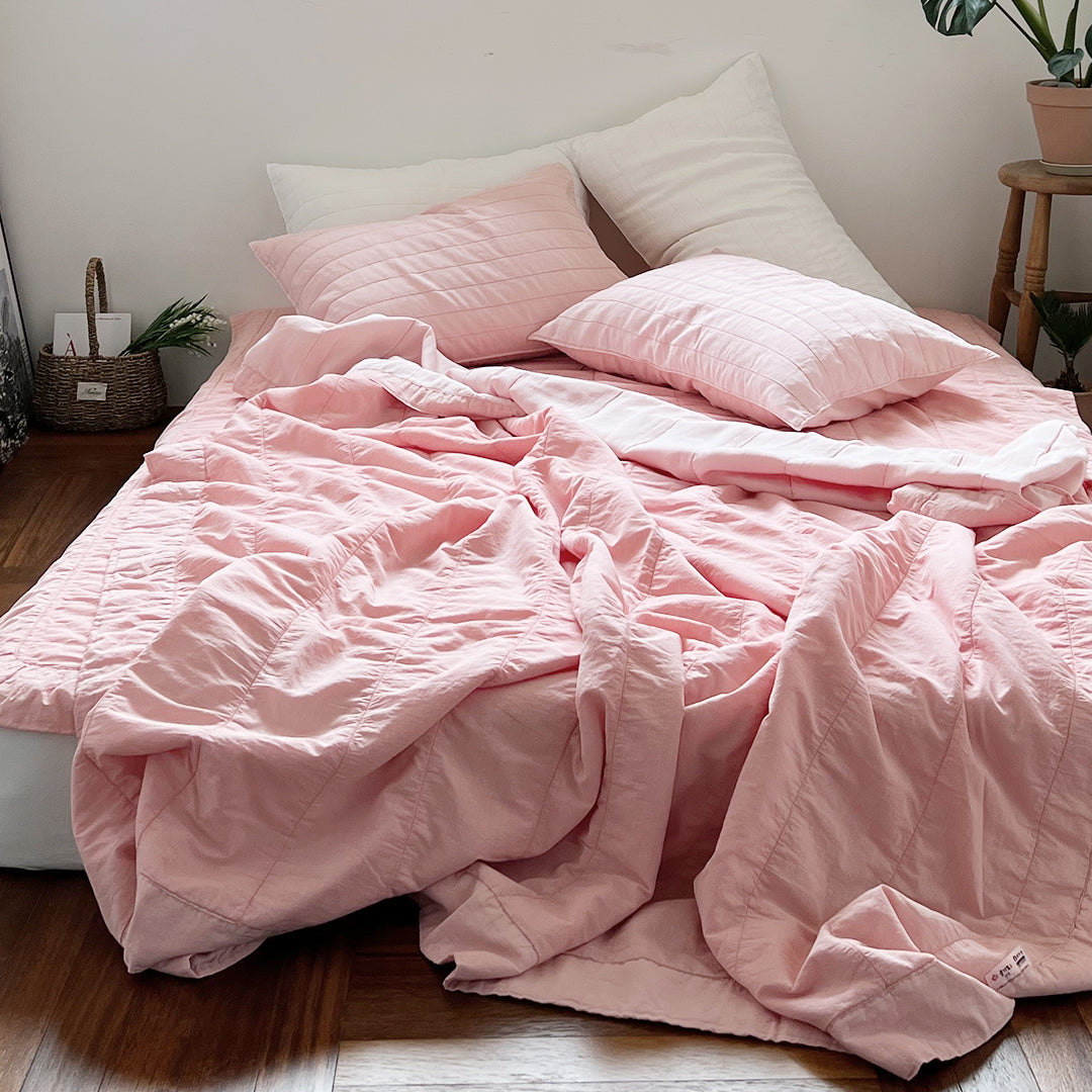 Shivering Airy Linen Blanket (7colors)