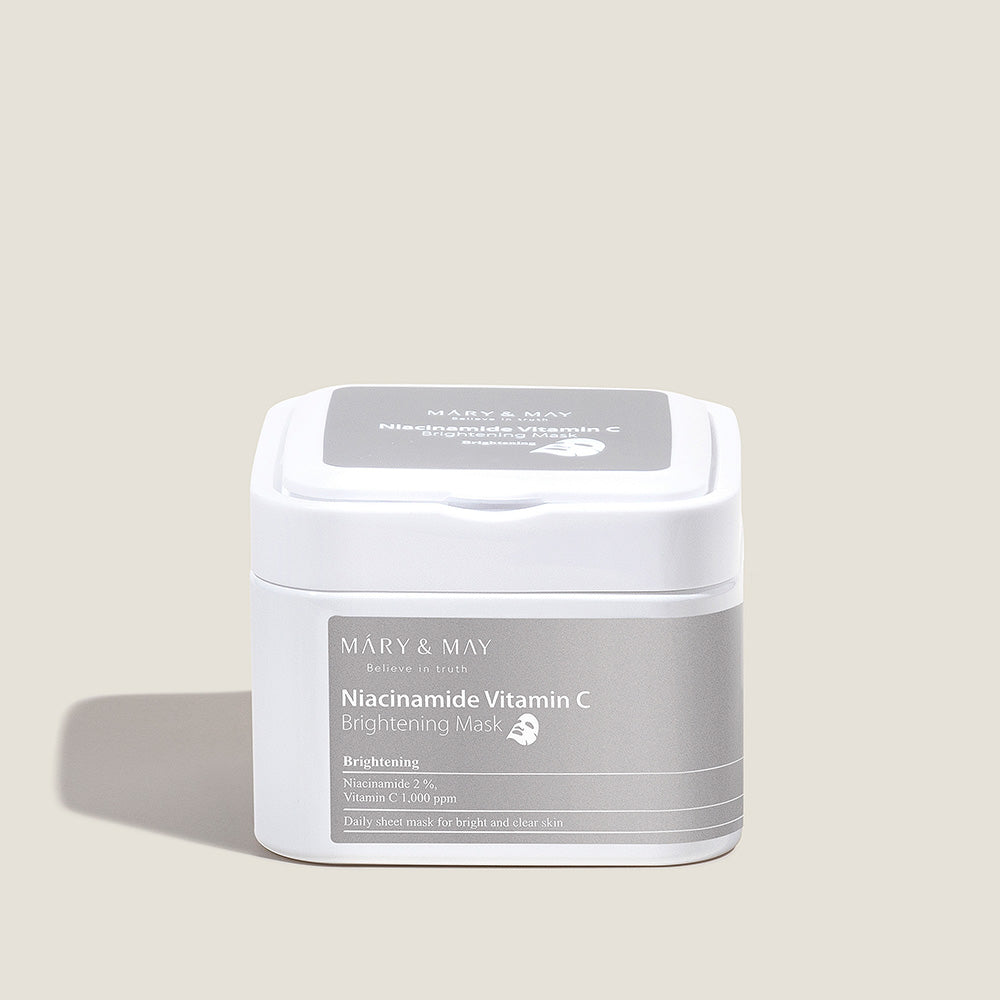 Niacinamide + Vitamin C Brightening Mask 30ea