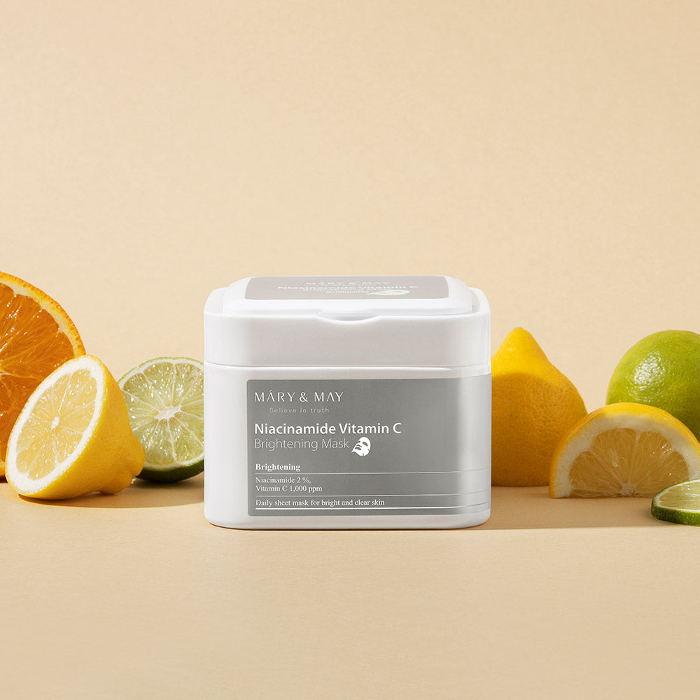 Niacinamide + Vitamin C Brightening Mask 30ea