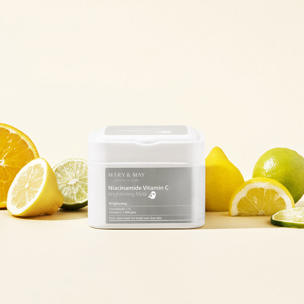 Niacinamide + Vitamin C Brightening Mask 30ea